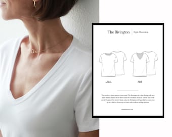 Rivington T-shirt PDF Sewing Pattern