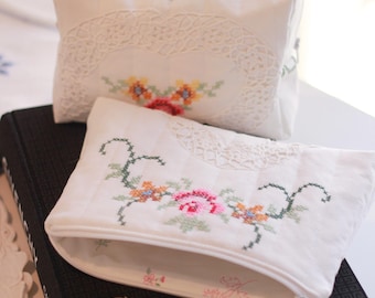 Pdf-patroon beautytassen | Naaipatroon make-uptasje | Pdf-naaipatroon toilettassen