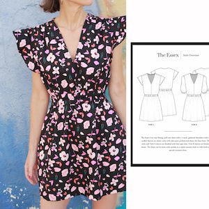 The Essex dress - Pullover dress PDF Pattern