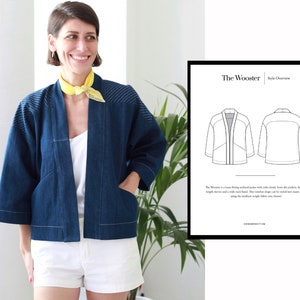 Wooster Jacket PDF Sewing Pattern