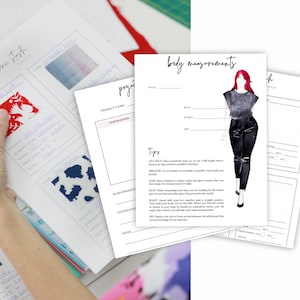 Printable Sewing Planner - A4 and US Letter