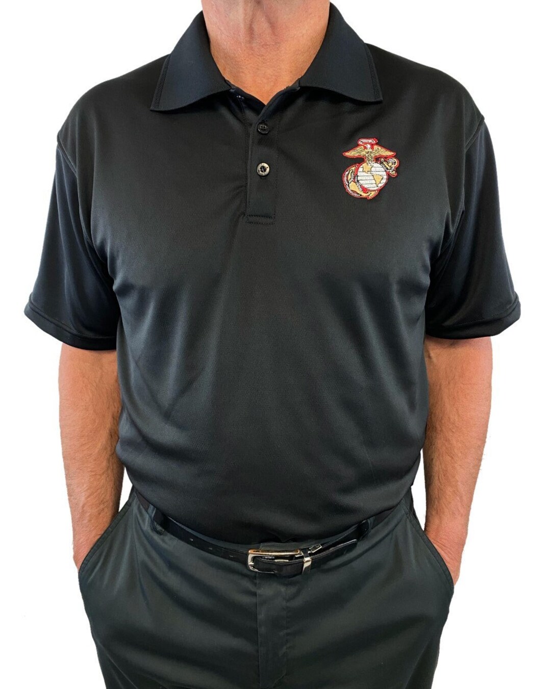 US Marine Corps Polo Shirt Etsy