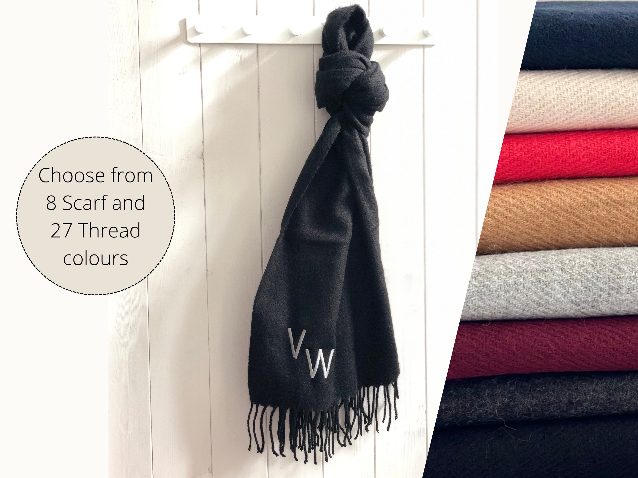 Personalised Scarf - Etsy UK