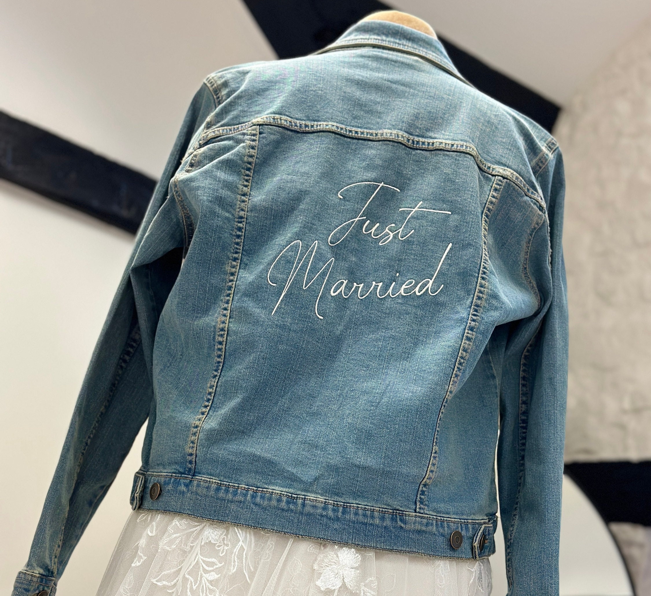 Just Married Chaquetas Vaqueras Para Novias Chaqueta Vaquera