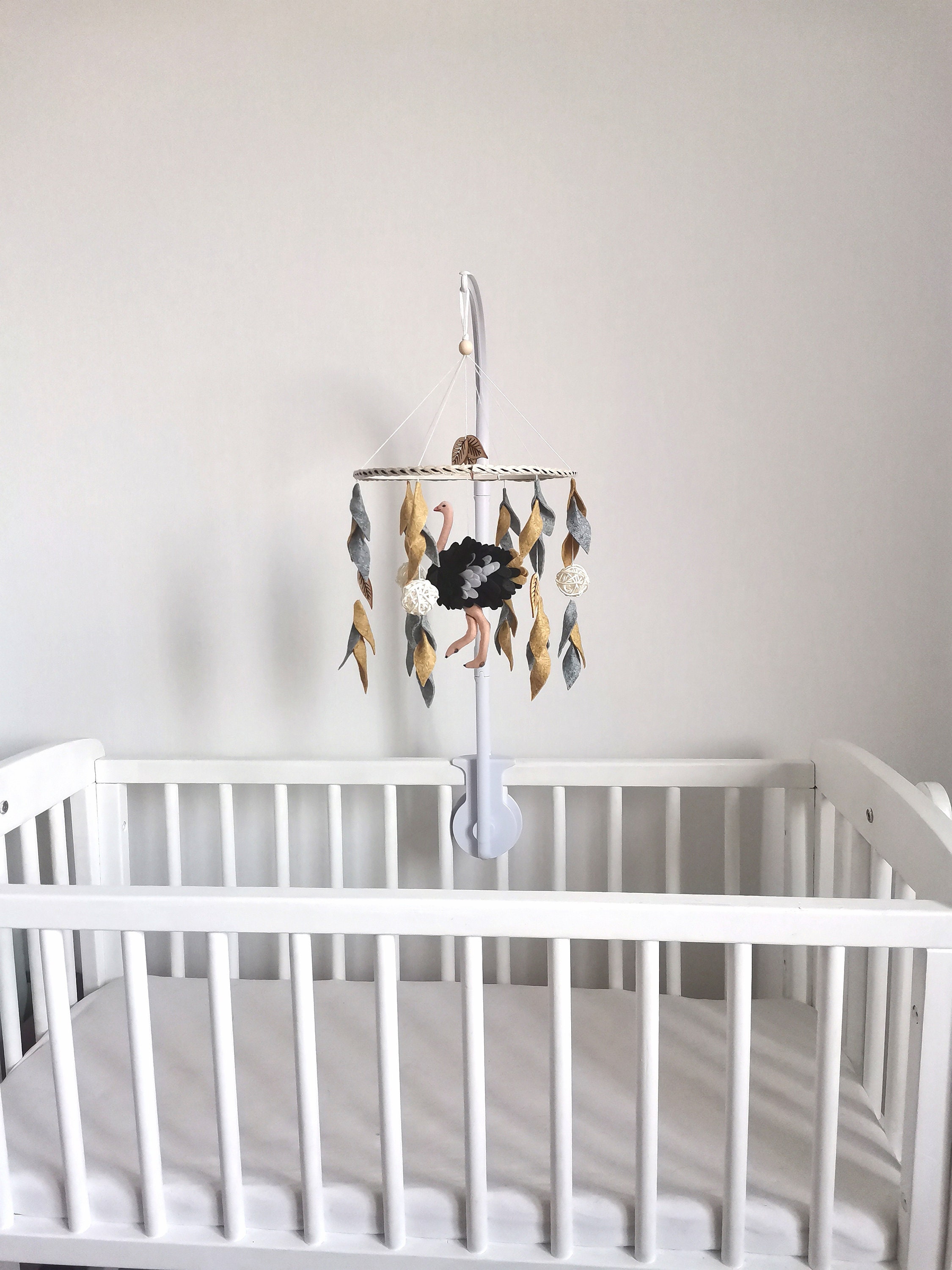 BabyBett mobile Tier mobile neutrale Filz Mobile hängende Etsy