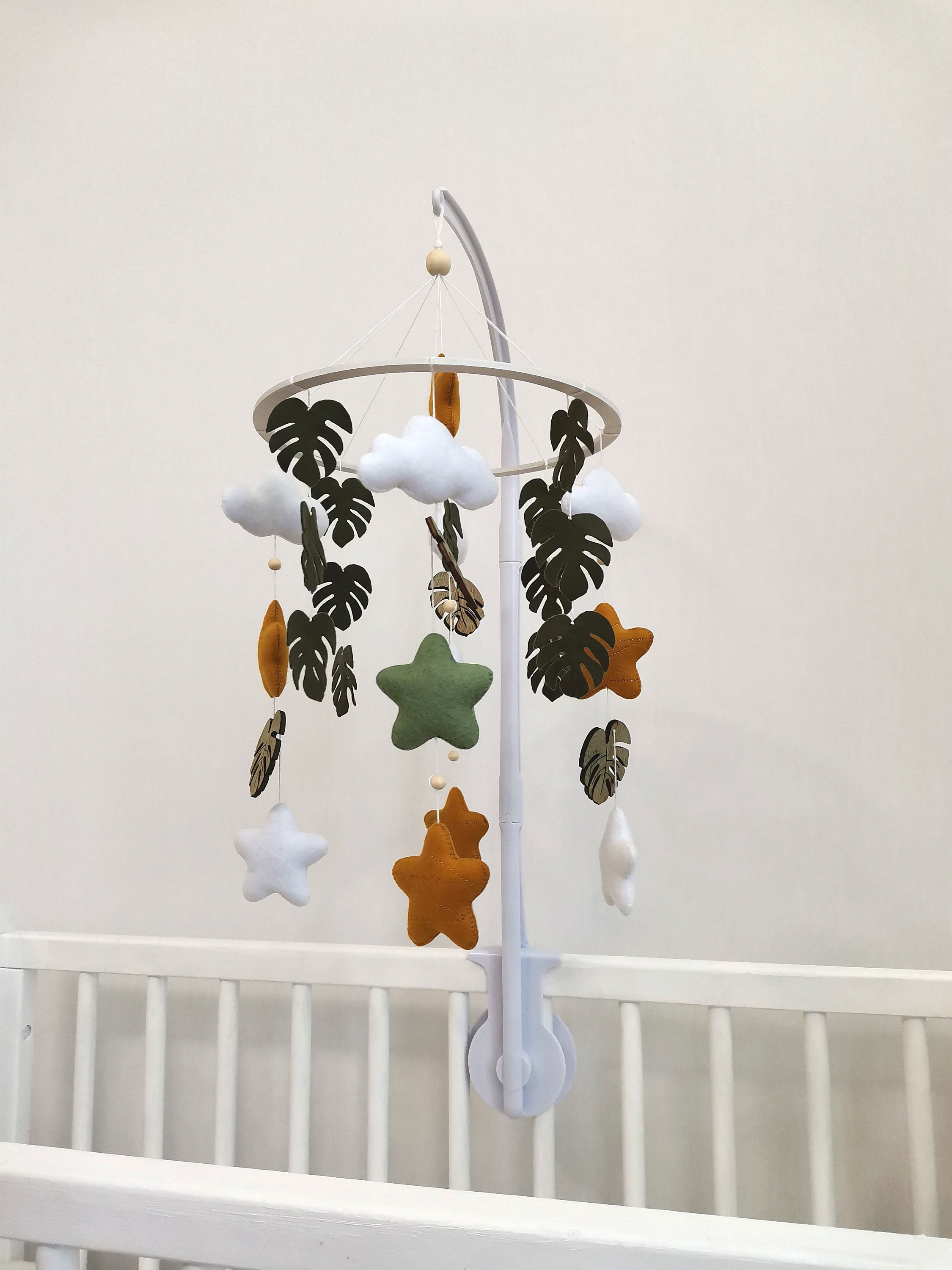 Cot mobiles for nursery montessori crib mobile. Etsy