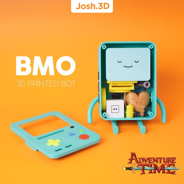 BMO -3D printed figure / Art Toy from Adventure Time (Most detailed & show accurate) [Limited Production]