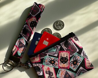Porte-clés et porte-monnaie pour cartes de tarot