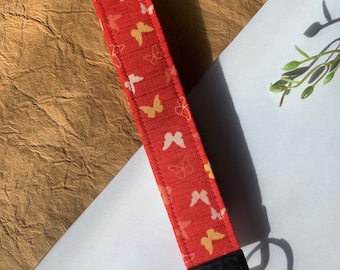 Bracelet porte-clés papillon, lanière de porte-clés, cadeaux pour elle, cadeaux pour lui