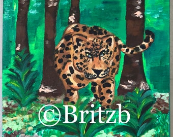 Jaguar Painting