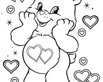 57 Care Bear Coloring Pages Pdf  HD