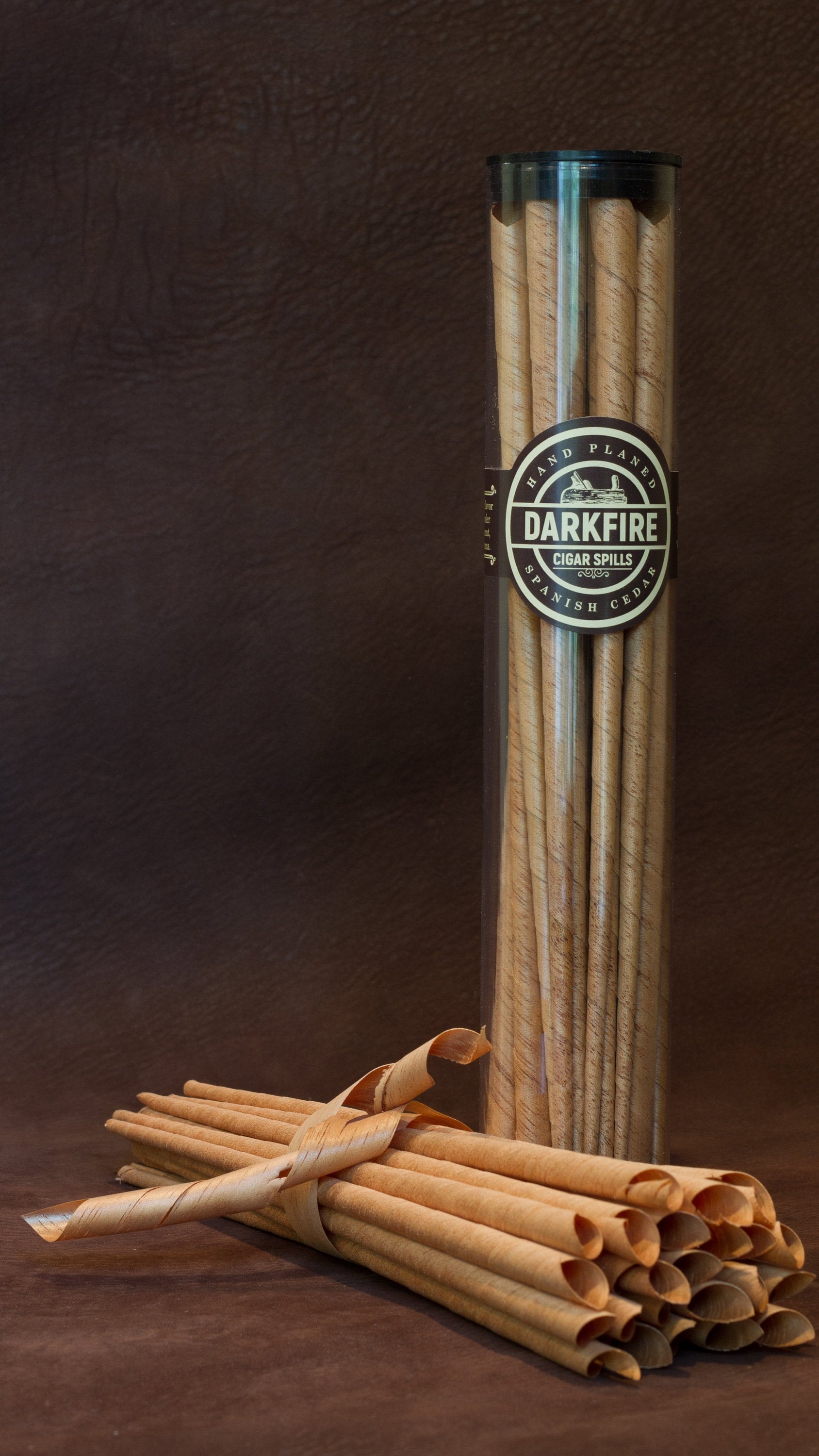 Darkfire Spills Cigar Spills Etsy