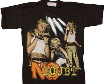 90s No Doubt Bootleg Rap T Shirt, Tour Gwen Stefani Shirt, Gwen Stefani Gift Tshirt, Vintage 90s No Doubt T-Shirt