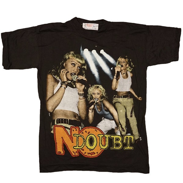 90s No Doubt Bootleg Rap T Shirt, Tour Gwen Stefani Shirt, Gwen Stefani Gift Tshirt, Vintage 90s No Doubt T-Shirt