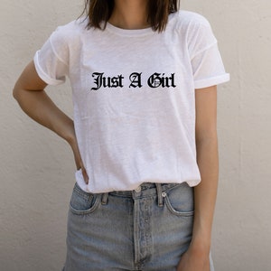 Just a Girl Shirt, 90s No Doubt Bootleg Rap T Shirt, Tour Gwen Stefani Shirt, Gwen Stefani Gift Tshirt, Vintage 90s No Doubt T-Shirt