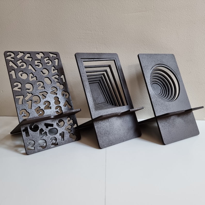 Cell Phone Stand, Dxf Files for Laser Cutting Only. Etsy