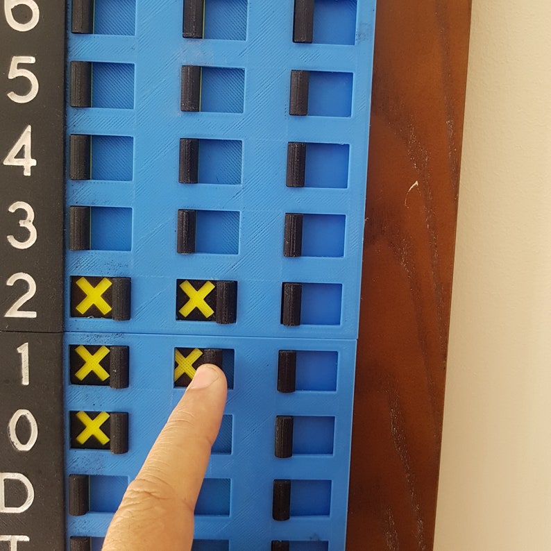 Darts Scoreboards for Killer ,301 & Cricket. STL Files for 3D Printing