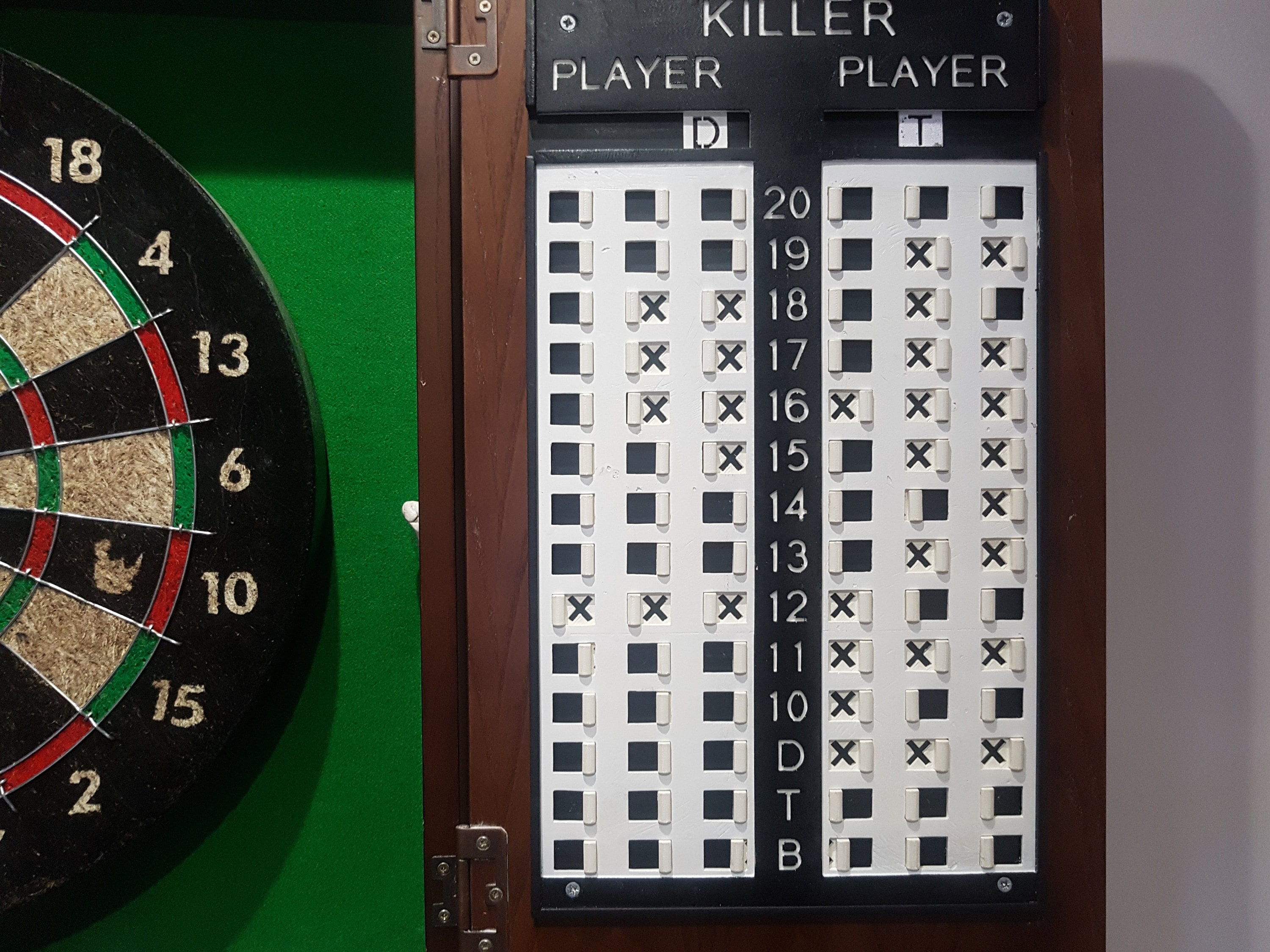 Darts Scoreboards for Killer ,301 & Cricket. STL Files for 3D Printing