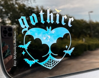 Goth Decals, Spooky Car Accessories, Alternative Girl, Bats Decal, Spooky Babe, Stay Spooky sticker, car decal, Gothicc Sticker, ALT Girl