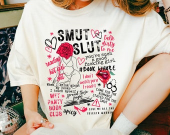 Good Girls Read Smut, Smut T-Shirt, Spicy Book Shirt, STFUATTDLAGG, Buy Me Books, Reader, Spicy Literature, Spicy Book Club, Smut Sweatshirt