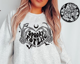 Spooky For Life, Spooky All Year, Spooky Shirt, Spooky Sweatshirt, Halloween Lover, Stay Spooky, Spooky Season, Goth, Goth Mom, Alternative