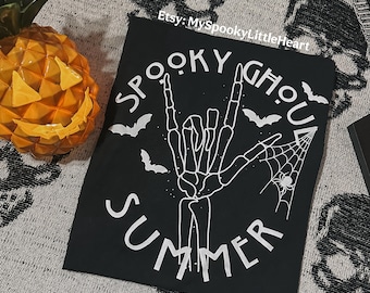 Summerween shirt, Spooky Ghoul Summer, alternative, Goth Girl Summer, Gothic Summer, Spooky Summer, Hot Goth Summer, Haunt Ghoul Summer, ALT