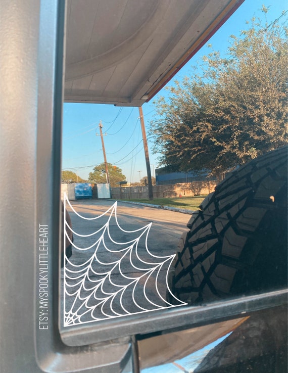 Stay Spooky, spiderweb decal, spooky bitch | Halloween decal | spooky decals, car decals, alt girl, corner spiderwebs decal, goth decals