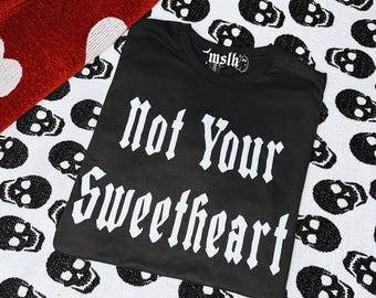 Anti Valentine Shirt | Valentines Day Sweatshirt | anti valentines Hoodie | Stupid cupid | Not your Sweetheart | Gift for Her | Vday gift