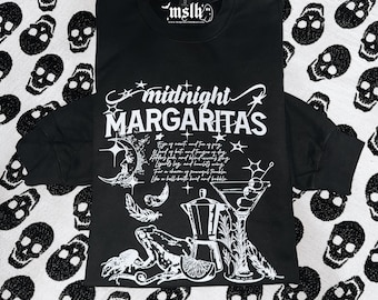 Midnight Margaritas, Practical Magic Shirt, Apothecary Shirt, Witch Shirt, Basic Witch, Cute Fall Shirt, Halloween Shirt, Witchy Gift, Witch