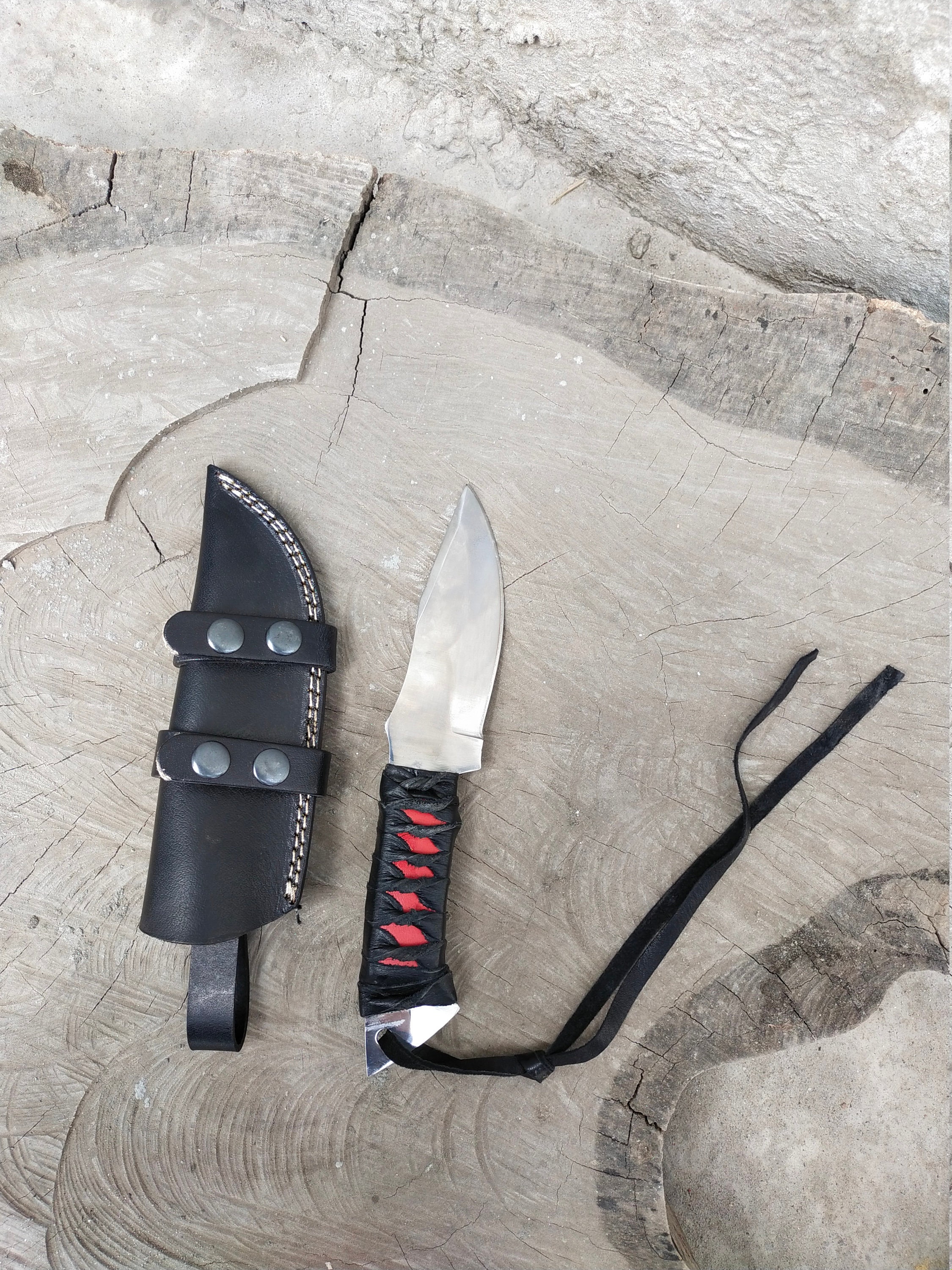 Spring Steel Knife Etsy