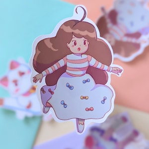 Cute Bee Sticker || Bee and Puppycat Sticker