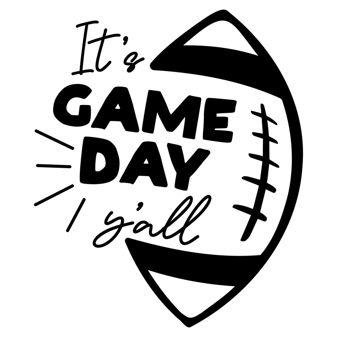 It's Game Day Y'all svg Football svg Football Fan Etsy