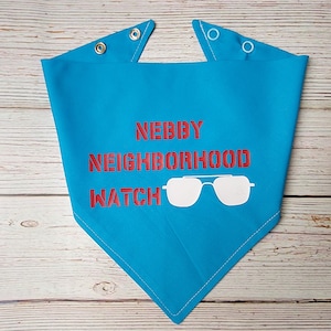 Nebby Nachbarschaftsuhr Bandana mit Doppeldruckknöpfen