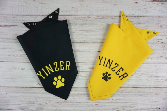 PITTSBURGH Yinzer Dog Bandana