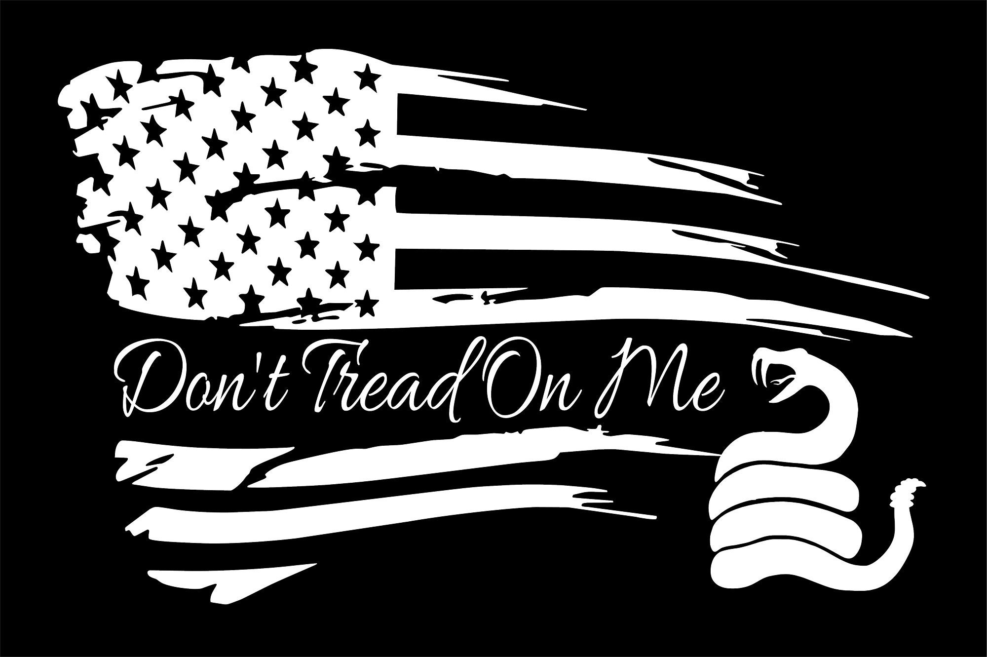 dont tread on me flag t shirt