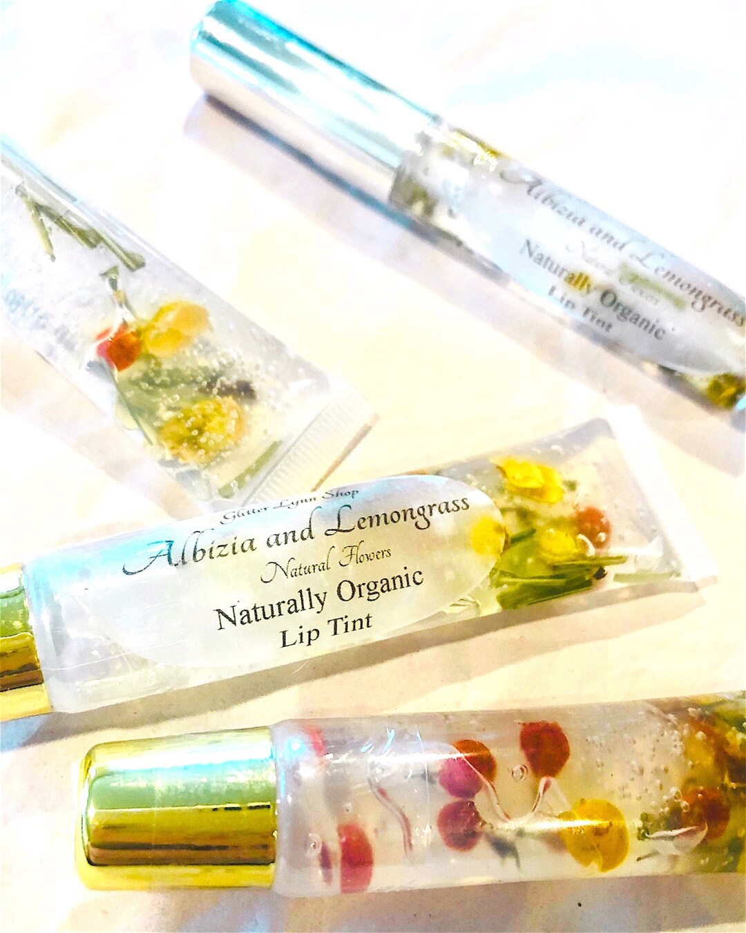 Lip Balm/gloss/natural Flower Lip Gloss/shiny and Etsy