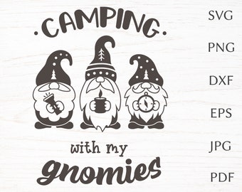 Download Camping Gnome Etsy