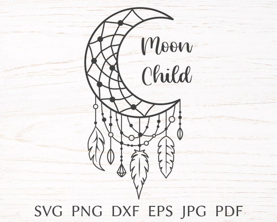 Free Free Moon Dreamcatcher Svg 803 SVG PNG EPS DXF File