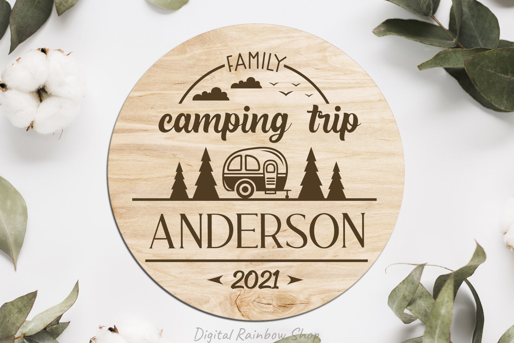 Download Family split monogram svg camping svg family last name for ...