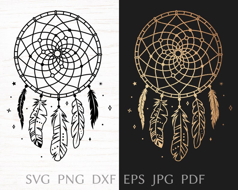 Free Free 336 Boho Dream Catcher Svg Free SVG PNG EPS DXF File