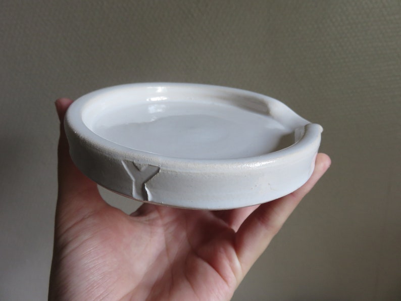 handmade ceramic spoon rest