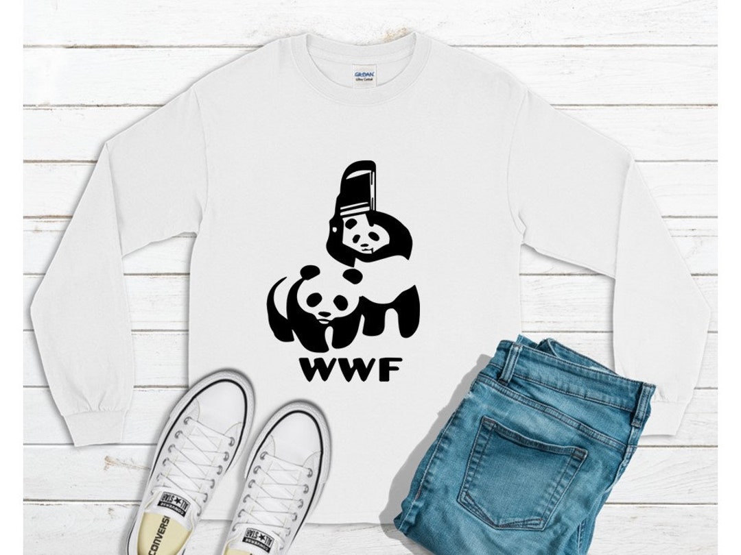 WWF Pandas Wrestling With Chairs Fun Shirt For The Etsy wwf-pandas-wrestling-with-chairs-fun-shirt-for-the-etsy