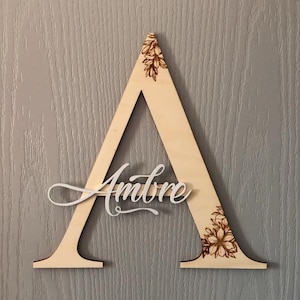 Lettre initiale porte
