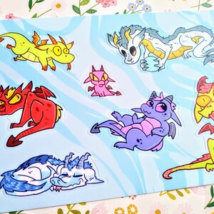 Dragon Sticker Sheet
