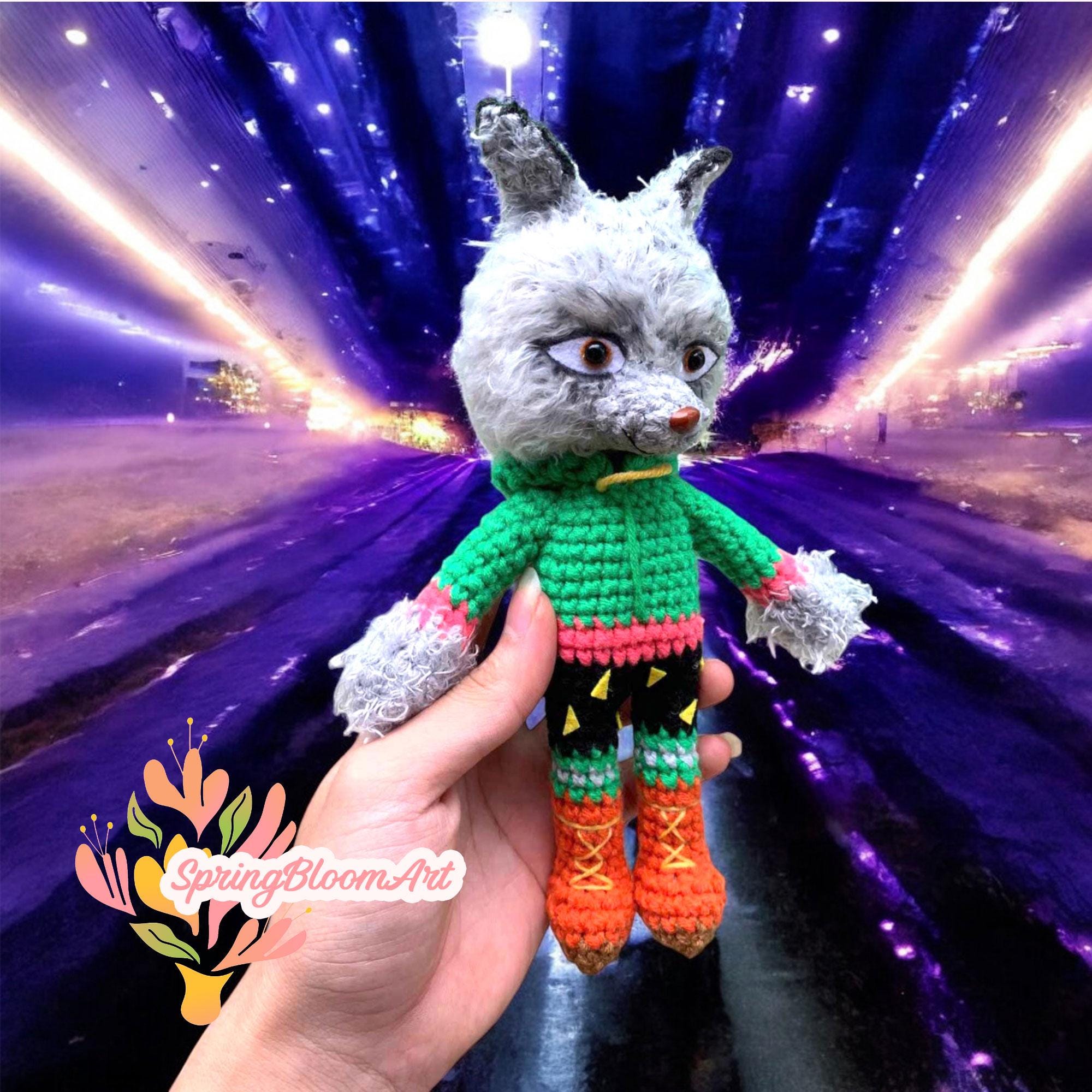 ミス・クローリーのかぎ針編み人形ぬいぐるみ、アニメ