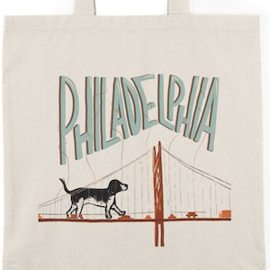 Borsa tote in tela Philly