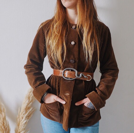 Vintage Corduroy Jacket Blazer/Corduroy Jacket/Vin