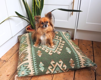 Boho Aztec Pet Bed: Southwestern Geometric Cat Dog Cushion (70 X 70 CM Cover Only)