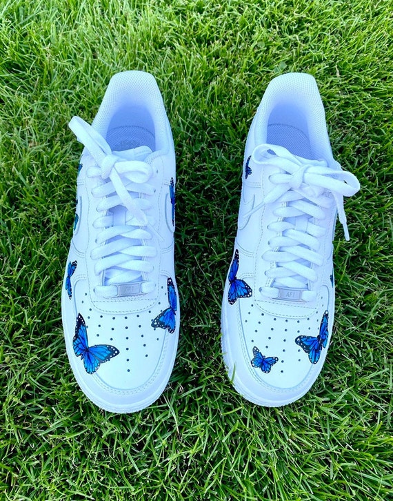 butterfly airforce 1s