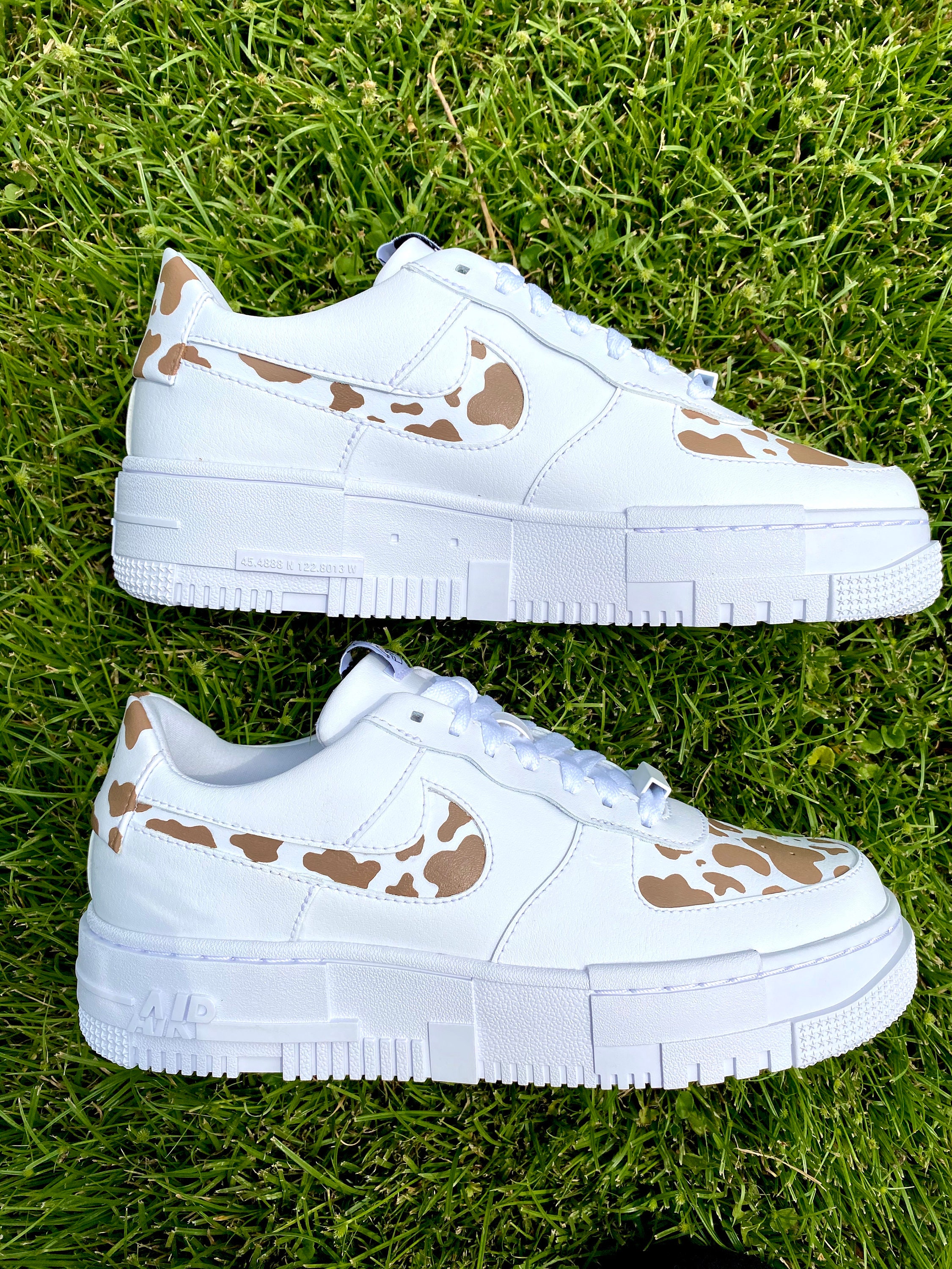 Cow Print Air Force 1s | Etsy UK